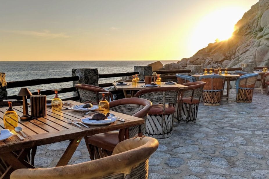 El Farallon Restaurant, Los Cabos, Mexico