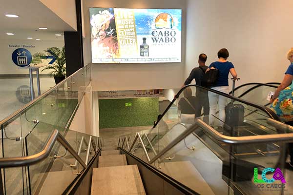 Los Cabos Airport Arrivals Customs Stairs