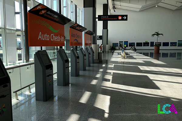 Los Cabos Airport Terminal 2 Check In Kiosk