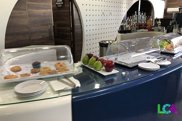 Los Cabos Airport Terminal 2 VIP Lounge Food Selections