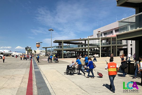 Los Cabos Airport Departure Tarmac 