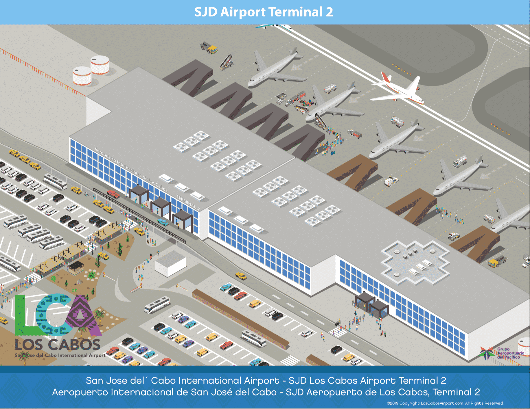 Cabo Airport Maps SJD International Airport Maps
